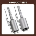 thumbnail image 3 of Tool Series T Bar Driver 3.9" Round Handle Heavy Duty Hammer Drill Rod Converter SDS Plus Ground Rod Driver SDS Plus Bits Time For Plus Hammer Ground Rod Driver Tool, 3 of 6