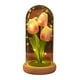 thumbnail image 1 of Yhmxh Utensilios de cocina Lámpara de noche con tulipanes, hecha a mano, ingeniosa lámpara de mesa para dormitorio con flores, ideal para niños, niñas y parejas. Muebles para cocina, 1 of 6