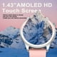 thumbnail image 2 of Reloj inteligente Fempoin con pantalla táctil AMOLED IP68 de 40 mm para Android e iOS, 2 of 7