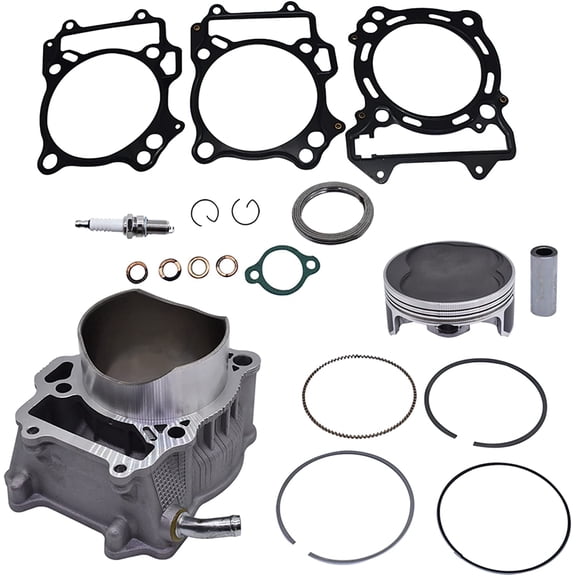 PET-U Cylinder Piston Gasket Top End Kits Replacement for Suzuki LTZ400 2000-2015 434cc