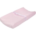thumbnail image 1 of Gerber Baby Girls Dotted Light Pink Changing Pad Cover, 1 of 2