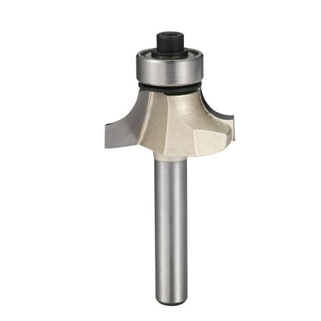 

Unique Bargains 1/4 Shank Dia 1/4 Radius Ball Bearing Round Over Beading Edging Router Bit