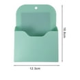 thumbnail image 5 of Magnetic File Holder Storage Box Solid Color Large Capacity Full Size Magnetic Pocket Wall Hanging File Organizer, 5 of 7