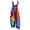 Multicolor#2, variant on Wide Leg Jumpsuits for Women Trendy Tie Dye Print Casual Baggy Overalls Summer Linen Beach Rompers Adjustable Strap Long Playsuit Multicolor XL