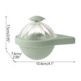 thumbnail image 4 of Ice Molding Bar,Large Circular Ice Maker,Premium Food Grade Silicone,Easy Ice Making,Versatile Large Ice Instrument,Perfect for Bars & Parties,PENDANE,Yellow, 4 of 6