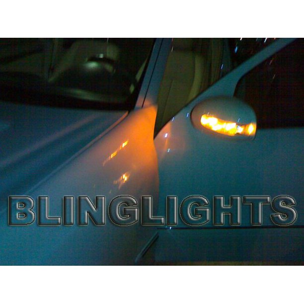 2001 2002 2003 2004 2005 2006 BMW E46 M3 LED Side Mirrors Turnsignals Turn Signals Sideview