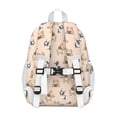 thumbnail image 3 of French Bulldog Dog Backpack for School,Cute School Bag,Schoolbag with Adjustable Shoulder Straps & Padded Back,15"x11.42"x5.5", 3 of 6