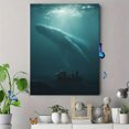 thumbnail image 4 of Vibrant Greyhound Portrait Canvas Wall Art, Pet Lover Decor for Living Room Bedroom Office Study, 4 of 8