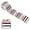 Black, variant on 300 PCS Oil Change Stickers Maintenance Next Service Due Sticker Labels 2x2 Inch Stickers for Cars for
