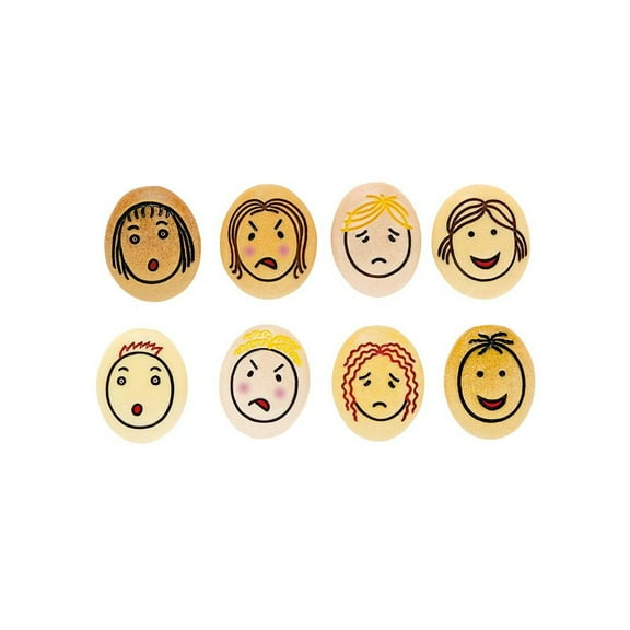 Toddler Jumbo Emotion Stones - Set of 8 (Item # EMOSTNS)