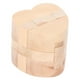 thumbnail image 4 of Juguete De Bloqueo De Rompecabezas, Regalo De Cumpleaños De Desarrollo De Inteligencia Desbloquear Rompecabezas De Enclavamiento Para Viajes A Casa Cergrey Wooden Unlock Interlock Toy, 4 of 8