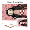 thumbnail image 3 of Kamado Nezuko Jigsaw Puzzle 1000 Pieces Wooden Puzzle Home Decor Birthday Party Gift, 3 of 8