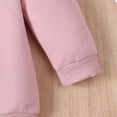 thumbnail image 4 of XIMIN Newborn Baby Boy Girl Easter Outfit Rabbit Ear Hooded Sweatshirt Romper Oversized Bubble Onesie Cute Bunny Outfit, 4 of 7