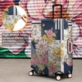 thumbnail image 4 of Pioneer Flower Floral Print Pattern Luggage Cover Fashion Suitcase Cover Baggage Covers Fit 25-28 Inch Luggage (Go Travel), 4 of 5