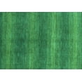 thumbnail image 1 of Ahgly Company Machine Washable Indoor Rectangle Abstract Turquoise Blue Modern Area Rugs, 2' x 3', 1 of 4