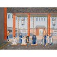 thumbnail image 2 of Chinese School 24x19 Black Modern Framed Museum Art Print Titled - Scenes From Imperial Court Life. 19th Century, 2 of 4