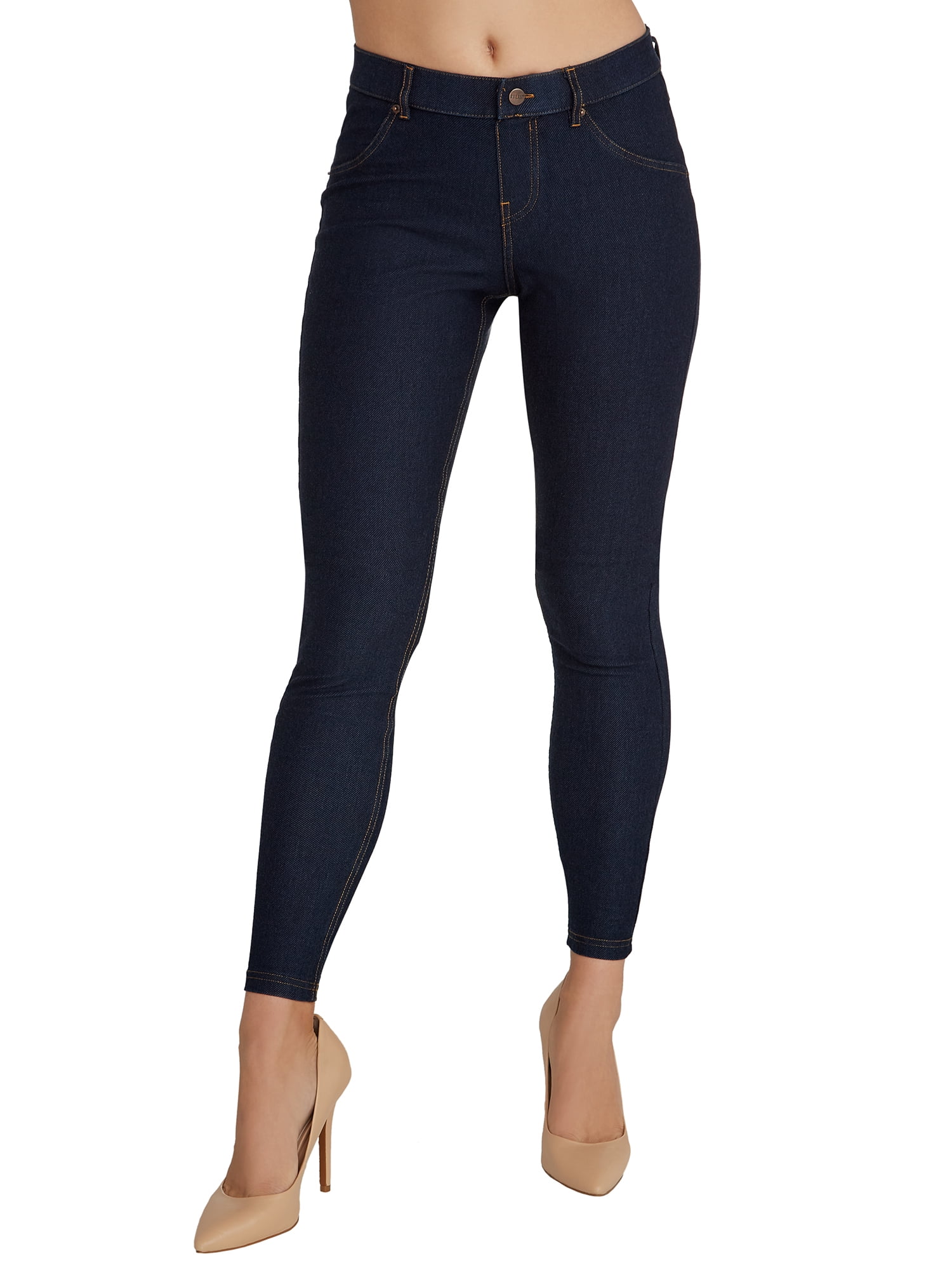 HUE Womens Essential Denim Leggings Style-U16924 - Walmart.com