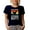 Navy Blue, variant on Retro Humorous Guess What, Chicken Butt Quote, Black T-Shirt, XL