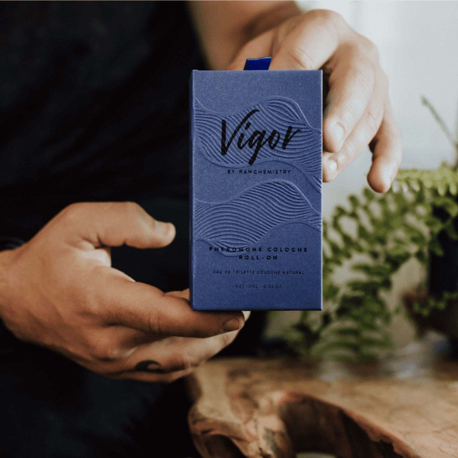 RawChemistry Vigor Pheromone Infused Cologne for Men Roll-On I Men's Cologne with Pheromones I Fragrances for Men