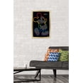 thumbnail image 2 of Disney Mickey Mouse - Rainbow Outline Wall Poster, 14.725" x 22.375" Framed, 2 of 6