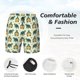 thumbnail image 3 of Fotbe Cartoon Turtles Traje de Baño para Hombre – Shorts de Natación de Secado Rápido con Forro y Bolsillos-XX-Large, 3 of 6