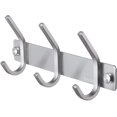 thumbnail image 1 of Wall Mounted Bathroom Coat Rack Bathroom Coat Rack With 3 Hooks Brushed Sus 304 Stainless Steel, 1 of 5