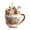 B, variant on Hot Cocoa Coffee Ornaments - Christmas Snow House Hot Chocolate Mug 2D Acrylic Christmas Ornaments,Coffee Cup Ornaments for Christmas Tree,Tree Decor Charm,Funny Christmas Landscape Pendant(A)