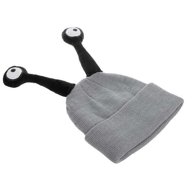 Gorro de punto de para y niñas, gorro de invierno, gris cro Zulema Sombrero de los niños