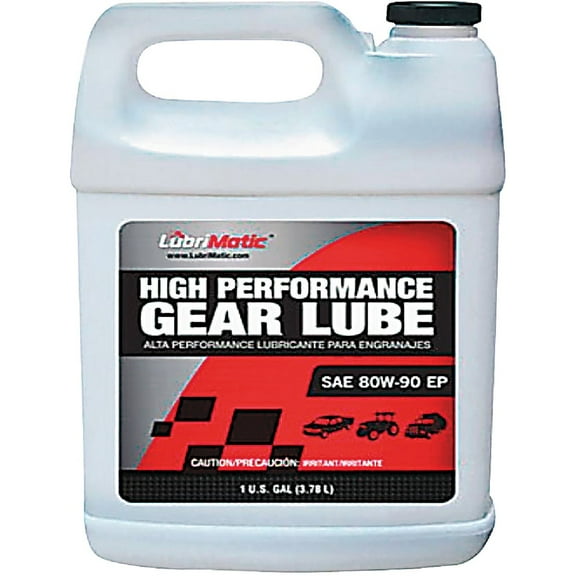 LubriMatic Green 11507 SAE 80w/90 Extreme Pressure Gear Oil, 1 gallon, 1 Pack