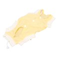 thumbnail image 3 of Cat Recovery Suit Breathable Prevent Licking Wound Protection Cat Postoperative Suit for Dogs Cats Yellow L, 3 of 12