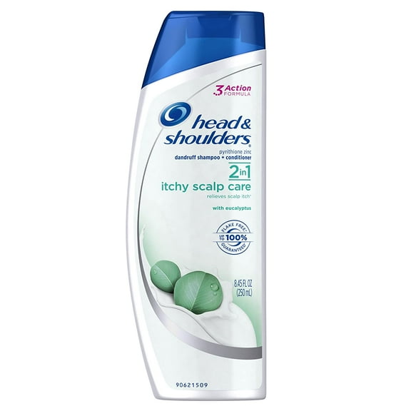Head And Shoulders Itchy Scalp Care With Eucalyptus 2-In-1 Anti-Dandruff Shampoo   Conditioner 8.45 Fl Oz