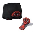 thumbnail image 2 of Pantalones cortos de ciclismo para hombre Pantalones cortos acolchados para ropa interior de bicicleta MTB Wosawe pantalones cortos de ciclismo, 2 of 7