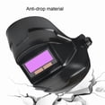 thumbnail image 3 of Solar Powered Auto Darkening Welding Helmet, Large 28x20cm Clear View Welder Mask with Rapid Dimming Sturdy Safety for MIG ARC Grind, 3 of 8