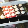 thumbnail image 1 of Minkissy 10pcs Retail Display Racks for Cake Shop Black Plastic Elegant Design for Business Owners, 1 of 8