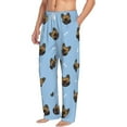 thumbnail image 2 of Xecao french Bulldog Face Men's Straight Lounge Pajama Pants: The Ultimate in Comfortable Sleepwear, 2 of 9