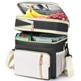 thumbnail image 1 of Lunch Box BAGNN, bolsa térmica expandible, aislante, 16 L, negra, 1 of 9
