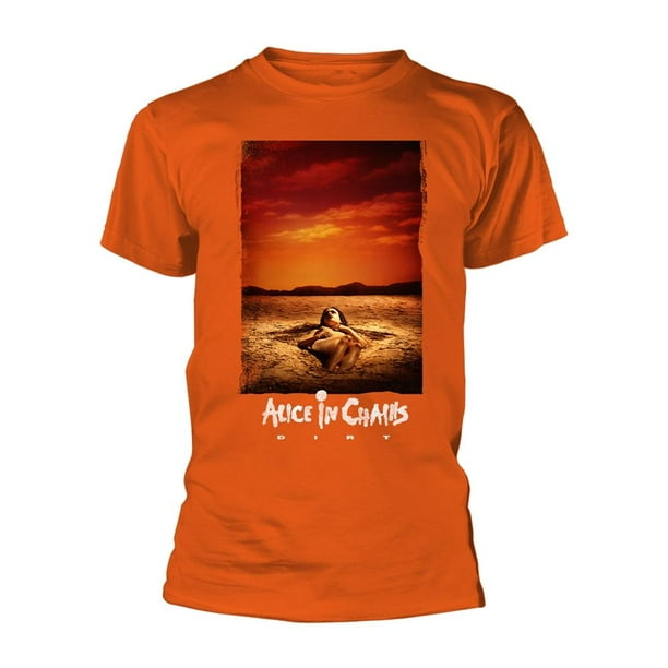 Alice In Chains - Camiseta Dirt para Adultos Unisex (Naranja)
