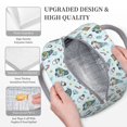 thumbnail image 3 of Fotbe Winter Wonderland Light Blue Bolsa de Almuerzo con Estampado, Lonchera Aislada, Contenedor de Comida Reutilizable Tipo Cooler a Prueba de Fugas, 3 of 6