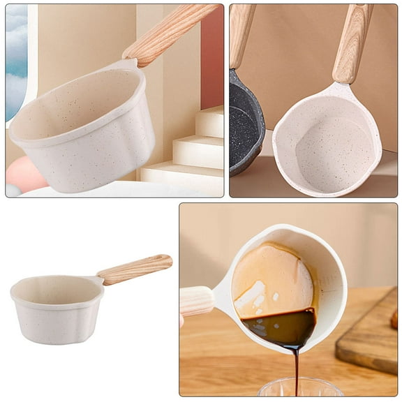 RENACLIPY Cooking Pans Nonstick Thick Small Metal Sauce Pot 1Pack