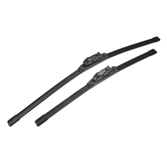 Unique Bargains 1 Pair 24'-18' Coating Silicon Front Windshield Wiper Blade Replacement Pair Set for Mazda CX-5 2017-2023 Top-Lock Not J / U Hook