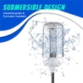 thumbnail image 4 of PRINxy Deep Drop Fishing Light 12V LED Submersible Underwater Fish Finder Lamp Night Fishing Lure Bait Finder Crappie Boat Ice Fishing Light in Freshwater & Saltwater White, 4 of 7