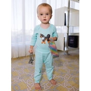 Paris Hilton x Monica + Andy Organic Cotton Baby First Moves Set, Sizes Preemie-18 Months