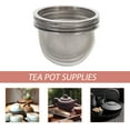 thumbnail image 3 of 4 Pcs Teapot Strainer Replacement Infuser Coffe Filters Maker Injector Loose Cup with and Lid, 3 of 6