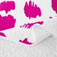 thumbnail image 5 of Erosebridal Artistic Blot Quilt Full for Girls, Modern Blob Print Full Bedspread Sets, 3 Pieces, 5 of 7