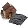thumbnail image 4 of Molde de silicona Gingerbread House Christmas Chocolate, 4 of 5