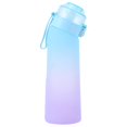 thumbnail image 1 of Botella Bebida 650 Ml Sin BPA Flavo para Acampar Senderismo Pesca () Rojo Azul, 1 of 8