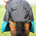 thumbnail image 4 of Amigo Mio Turnout, Medium Weight Size: 78 in Color: Black/Turquoise, 4 of 4