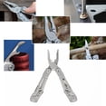 thumbnail image 4 of Alicates de pinza de acero inoxidable alicates plegables alicates de destornillador resistentes para acampar pescar hacer senderismo en casa ANGGREK Otros, 4 of 8