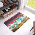 thumbnail image 3 of MKHERT Tropical Island Palm Tree Forest On Sunset Sky Doormat Rug Home Decor Floor Mat Bath Mat 23.6x15.7 inch, 3 of 3
