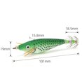 thumbnail image 3 of Señuelo de pesca fluorescente con cuentas integradas que brillan en la oscuridad, herramientas nocturnas, color verde, 3 of 6